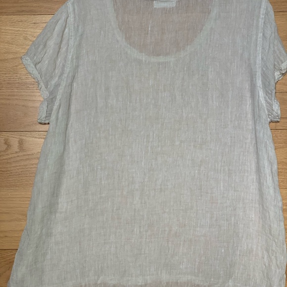 CP SHADES linen SAND Tee Large - Picture 2 of 7